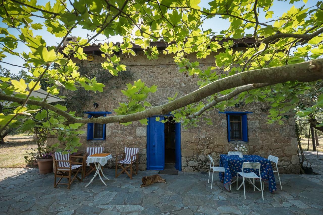 Mercouri Stone Cottage Korakochori Екстер'єр фото