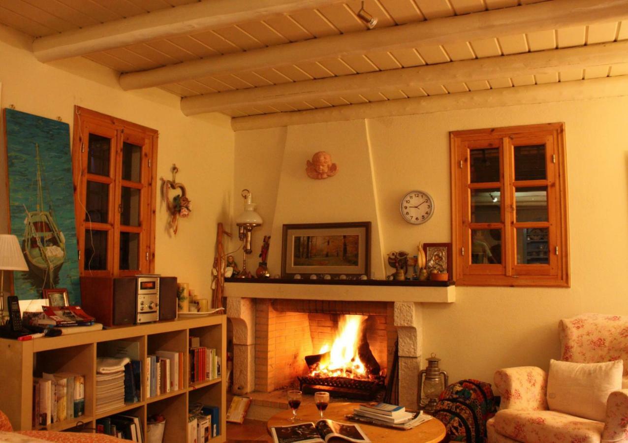 Mercouri Stone Cottage Korakochori Екстер'єр фото